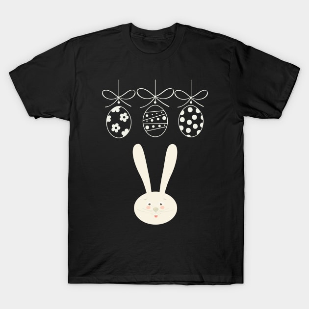 Easter Bunny Holiday Cute Rabbit T-Shirt by sofiartmedia